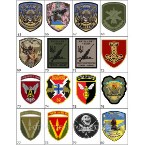 Шеврон вышитый Минометчик (шеврон минометчика) (ВШ-877-112). Photo 3