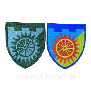 Шеврон 135 батальйон Територіальної оборони 114 бригада вишивка Польовий та парадний  (ВШ-1064)