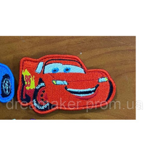 Шеврон вишитий Мультфільм Тачки персонаж Саллі Карера (ВШ-877-142). Photo 3