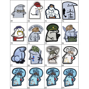 Шеврон вышитый Повар Флорк с борщом (ВШ-877-153). Photo 2