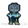 Шеврон с изображением тигра вышивка ВСУ (вш-1077)
