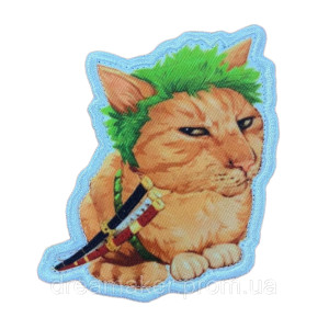 Шеврон Рыжий котик-Самурай (AN-12-231-26)