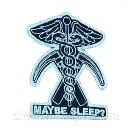 Шеврон вышитый Медик: жизнь или смерть (ВШ-887-226)