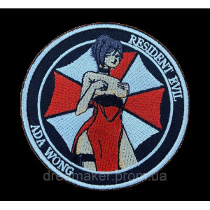 Шеврон вишитий Ada Wong Resident Evil (ВШ-887-220)