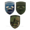 Шеврон 34 отдельная бригада береговой обороны 34 ОБрБО Краб вышивка на липучке (ВШ-887-229-3)