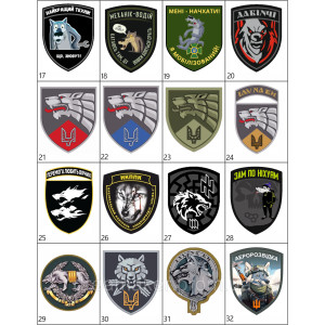 Шеврон Волк  (AN-12-231-48). Photo 3