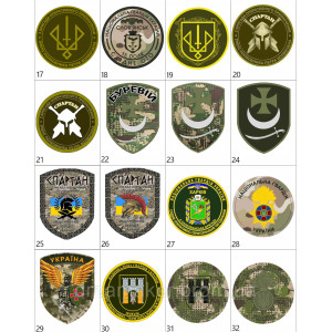 Шеврон 35 сумской полк НГУ (национальной гвардии Украины)  (AN-12-231-54). Photo 2