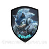 Шеврон вышитый Ежик Соник (Sonic)  (ВШ-877-289)