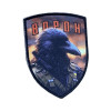 Шеврон "Ворон" (с изображением ворона)   (AN-12-231-106)