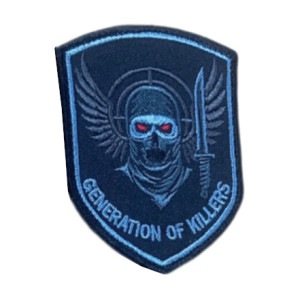 Шеврон вышитый "Generation of killers" (ВШ-877-316)