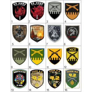 Шеврон 92 ОШБР 92 отдельная штурмовая бригада (AN-12-231-112-2)