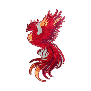 Шеврон вышитый Птица Феникс (ВШ-877-364)