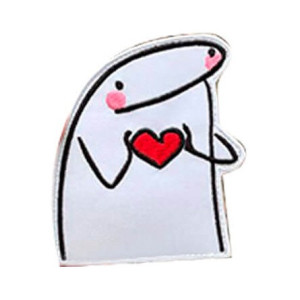 Шеврон Флорк с сердцем - символ любви (AN-12-231-173)