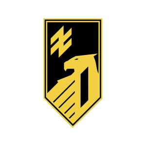 Шеврон 1 корпус Нацгвардии Украины "Азов" (1 корпус НГУ "Азов") (AN-12-231-177)