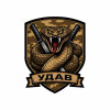 Шеврон «Удав» (с изображением удава). Шевроны на заказ на липучке (AN-12-231-382)