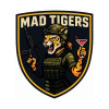 Шеврон Дикие тигры (Mad tigers) Шевроны на заказ шевроны на липучке (АЛ-4)