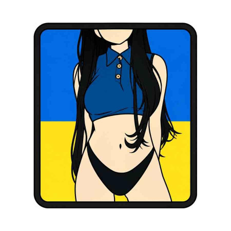 Шеврон аниме Шевроны с персонажем аниме на заказ на липучке (АНІ-1)