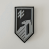 Шеврон 1 корпус Нацгвардии Украины Азов полевой (AN-12-231-177-2)